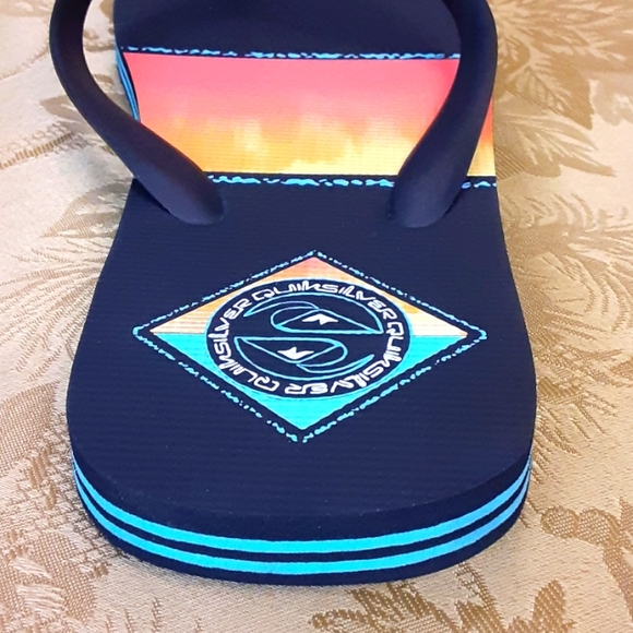 QUIKSILVER Women's Molokai Flip-Flops Athletic Sandal Size 9 Black - Picture 6 of 11